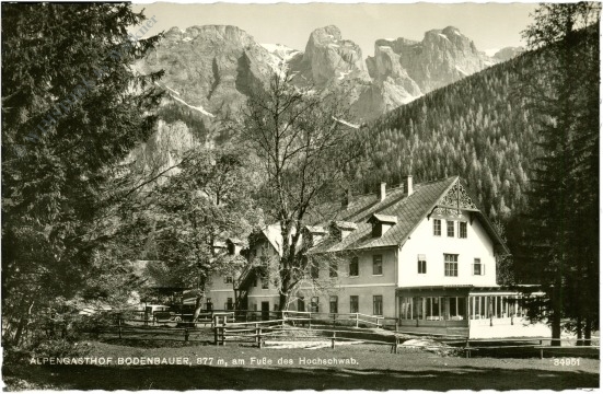 hochschwab, alpengasthof bodenbauer