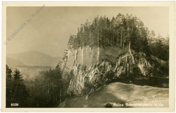 schrattenbach, ruine schrattenstein