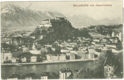 salzburg, vom kapuzinerberg