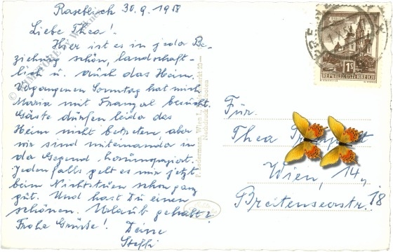 rax, kur und erholungsheim raxblick gegen schneeberg