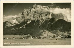 ehrwald, zugspitzmassiv