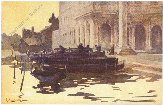 venedig, portico del palazzo reale
