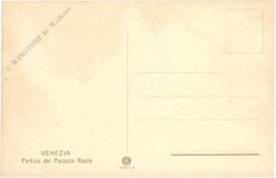 venedig, portico del palazzo reale