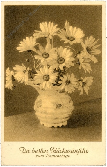 namenstag, blumenvase