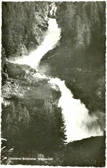 krimml, unterer krimmler wasserfall krimml, unterer krimmler wasserfall