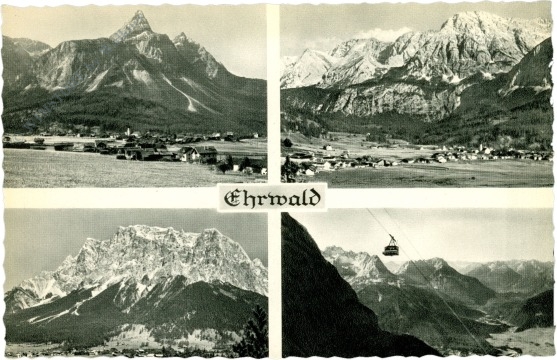 ehrwald, multiansicht ehrwald, multiansicht