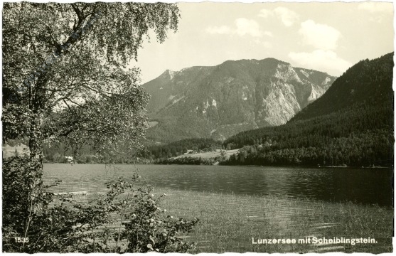 lunzersee, mit scheiblingstein