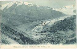 ghiacciaio dei forni e pallone della mare