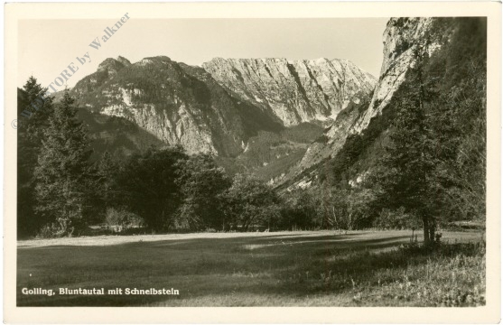 golling, bluntautal mit schneibstein golling, bluntautal mit schneibstein