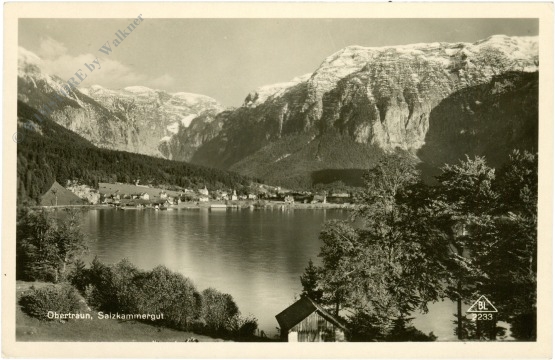 obertraun, ortsansicht