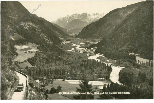 kals am großglockner, glocknerstrasse, blick auf die lienzer dolomiten