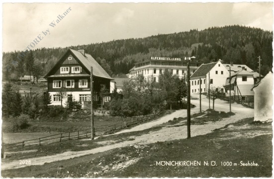 mönichkirchen, ortsansicht