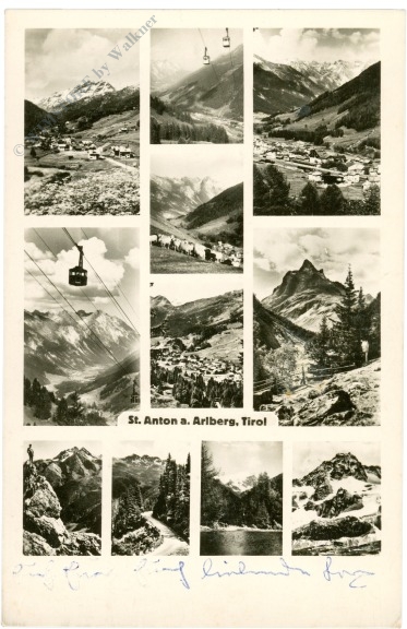 st. anton am arlberg, multiansicht