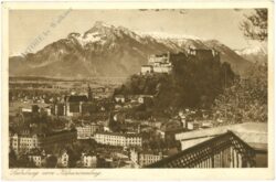 salzburg, vom kapuzinerberg