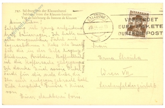 salzburg, von der klausenbastei