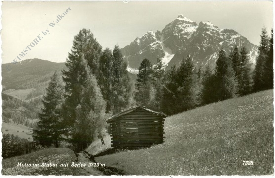 stubaier alpen, motiv im stubai mit serles