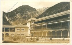 hochzirl, sanatorium, rückw. liegehallen