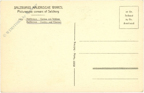 salzburg, schloss hellbrunn, garten und schloss