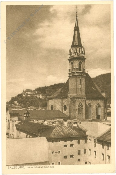 salzburg, franziskanerkirche