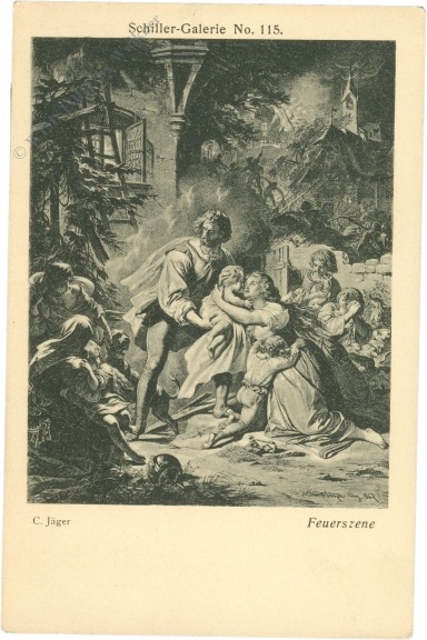 jäger, c.: feuerszene