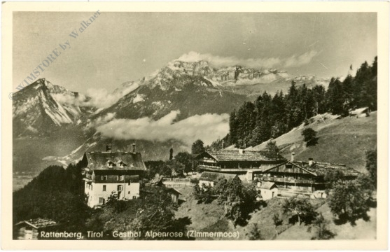 rattenberg, gasthof alpenrose
