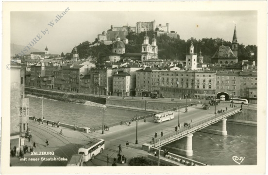 salzburg, mit neuer staatsbrücke