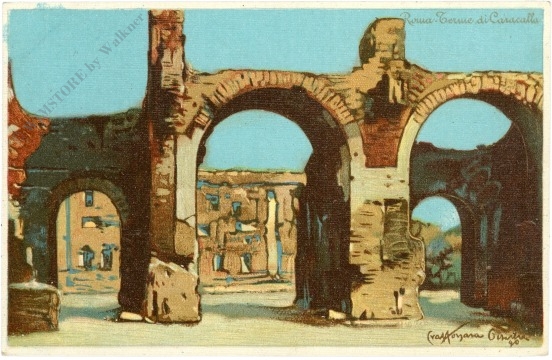 rom, terme di caracalla