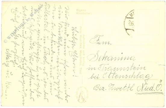 mayrhofen, blick auf mayrhofen