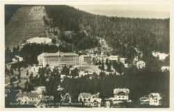 semmering, villenpartie mit hotel panhans