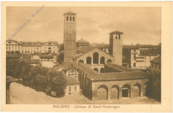 mailand, chiesa di sant'ambrogio mailand, chiesa di sant'ambrogio