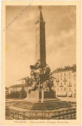 mailand, monumento cinque giornate