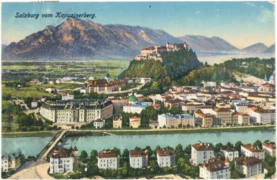 salzburg, vom kapuzinerberg salzburg, vom kapuzinerberg