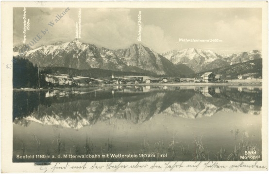 seefeld, mit wetterstein seefeld, mit wetterstein