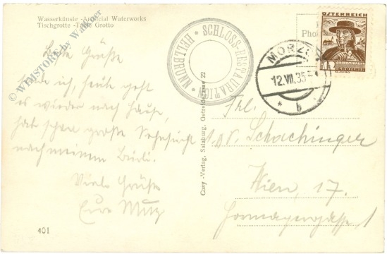 salzburg, schloss hellbrunn, ansicht