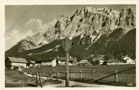 ehrwald, ortsansicht ehrwald, ortsansicht