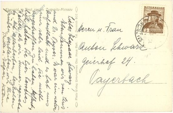 ehrwald, ortsansicht