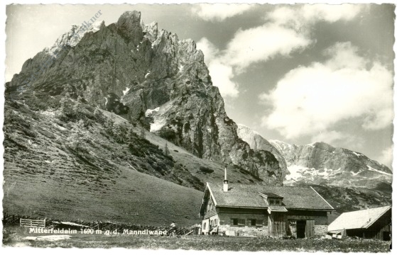 pfarrwerfen, mitterfeldalm g.d. mandlwand