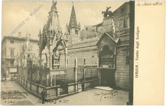 verona, tome degli scaligeri