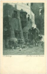 spitzweg, karl: die post vor der taverne