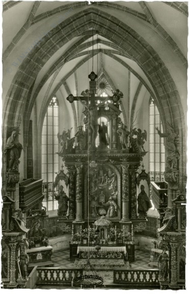 tamsweg, st. leonhardkirche, hochaltar tamsweg, st. leonhardkirche, hochaltar