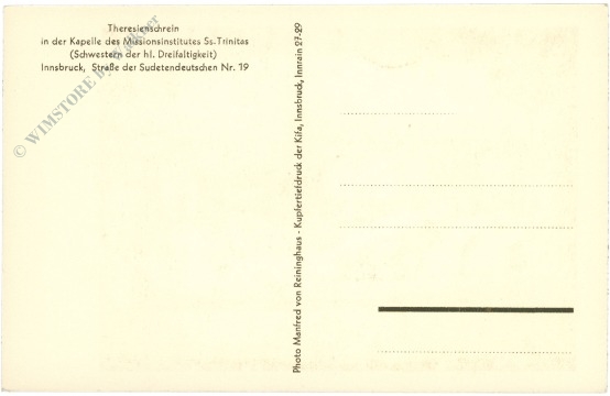 innsbruck, theresienschrein