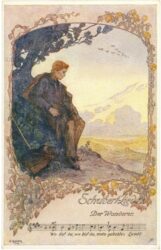 schubert lieder, der wanderer
