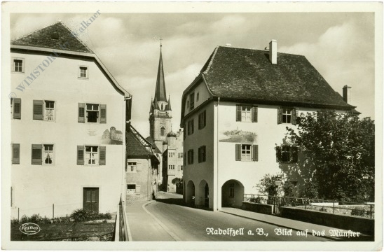 radolfzell, blick auf das münster radolfzell, blick auf das münster
