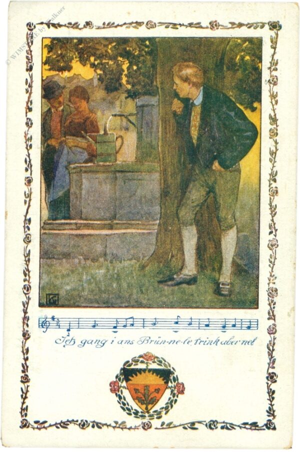 jetz gang i ans brünnele trink aber net