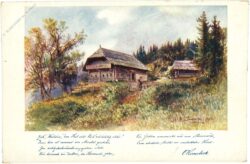 zieh, wanderer, den hut ... o. kernstock