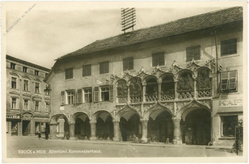 bruck an der mur, altertüml. kornmesserhaus