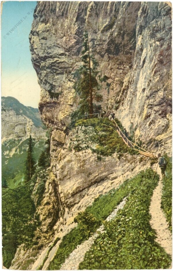 eisenerz, ausgang von der frauenmauer