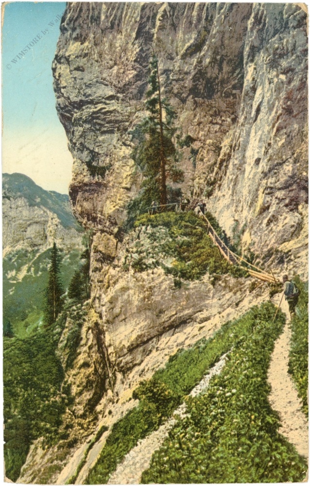 eisenerz, ausgang von der frauenmauer