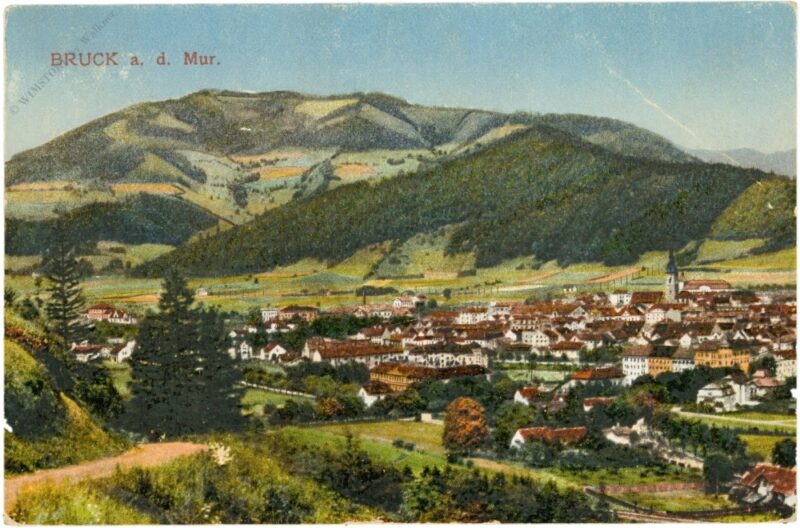 bruck an der mur, ortsansicht