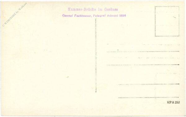 gesäuse, kummerbrücke